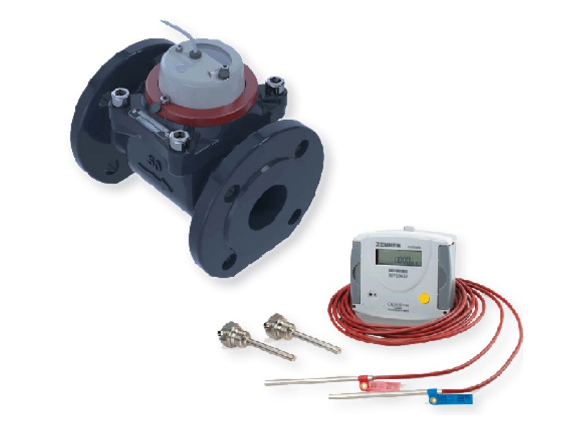  Contatore di calore flangiato con elettronica separabile 